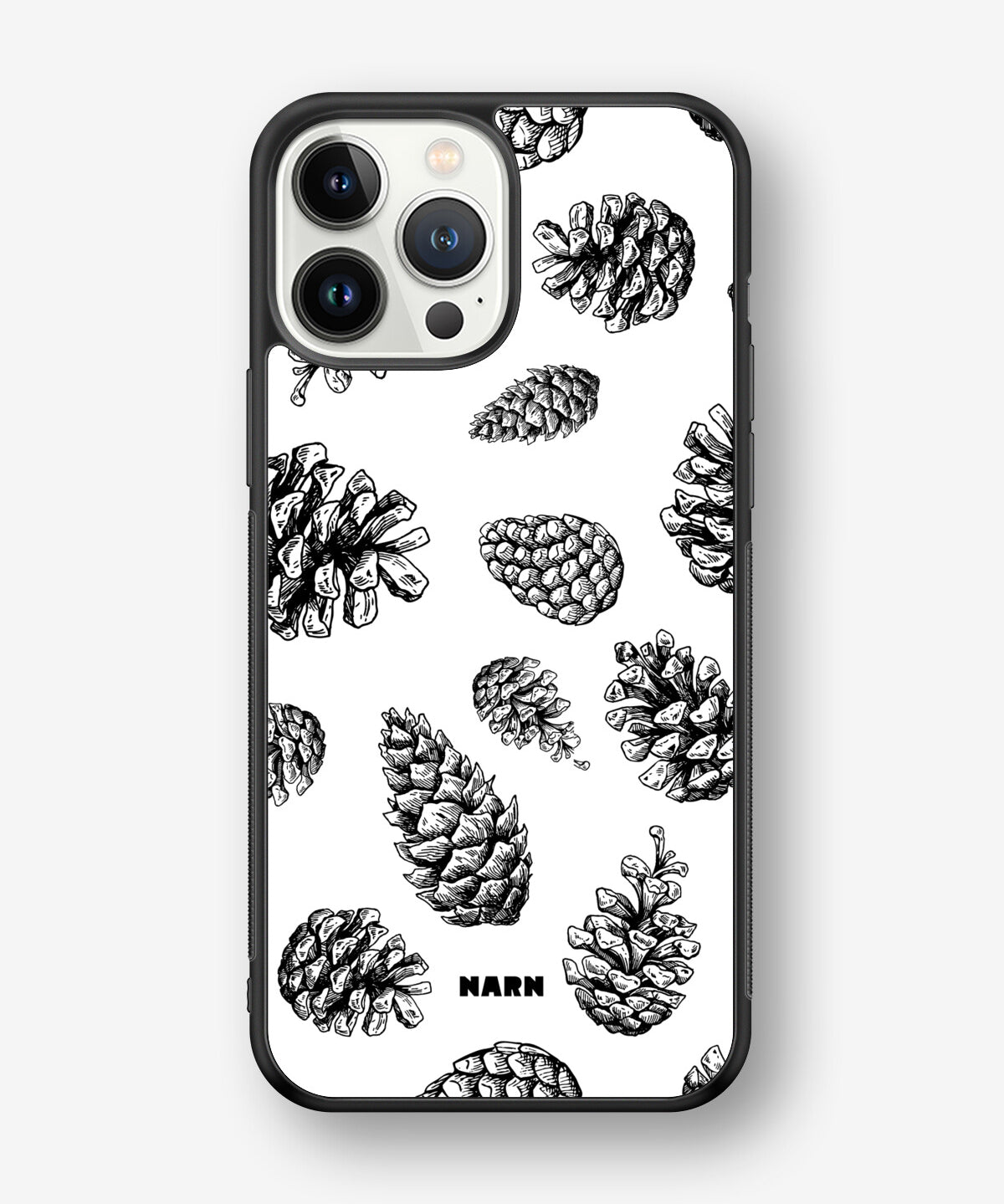 iPhone 13 Pro Max Hard Case – Pine Cones - View 1