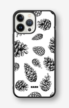 iPhone 13 Pro Max Hard Case – Pine Cones - View 1