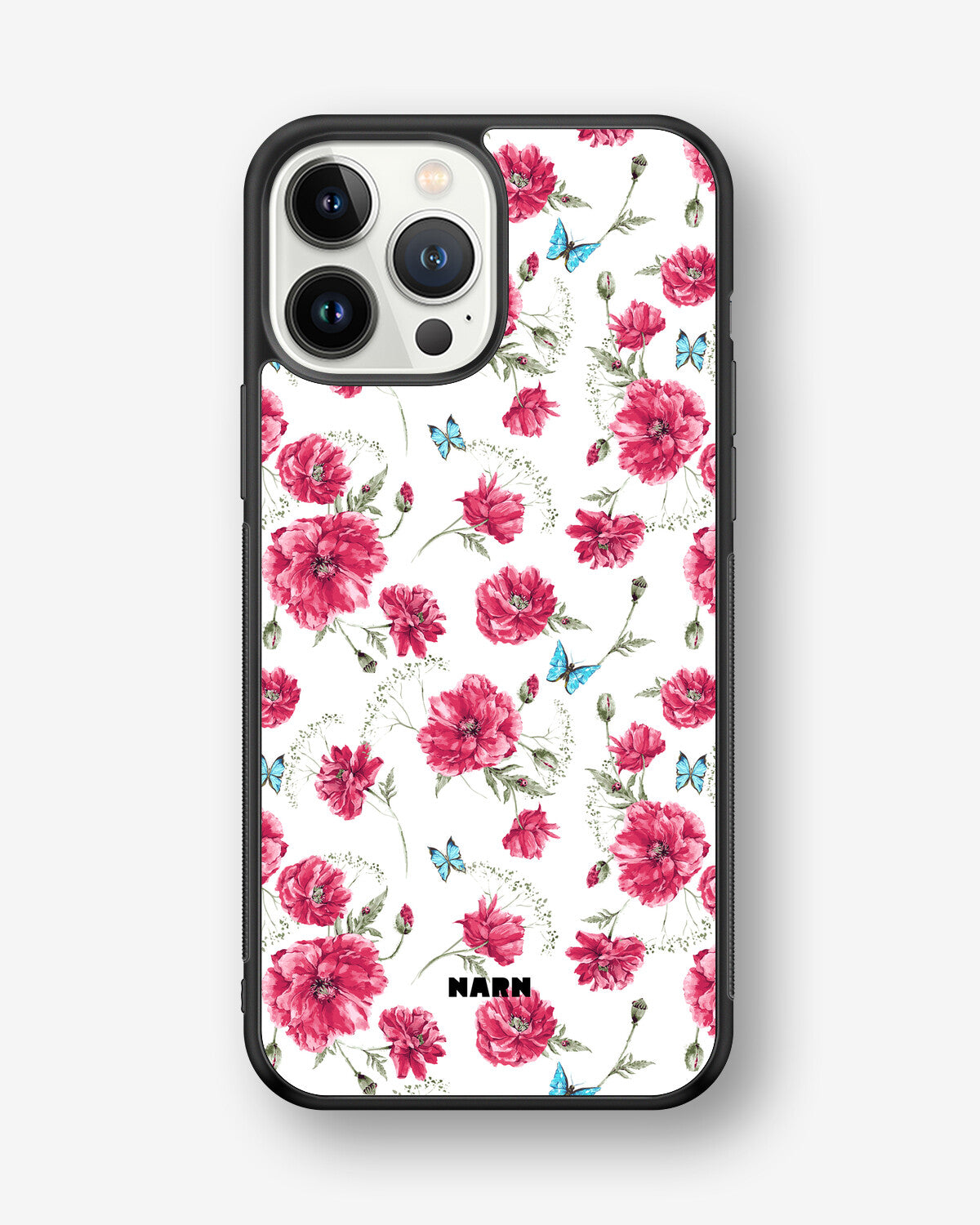 iPhone 13 Pro Max Hard Case – Poppies in Bloom - View 1