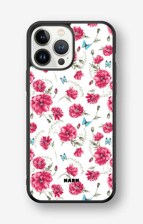 iPhone 13 Pro Max Hard Case – Poppies in Bloom - View 1