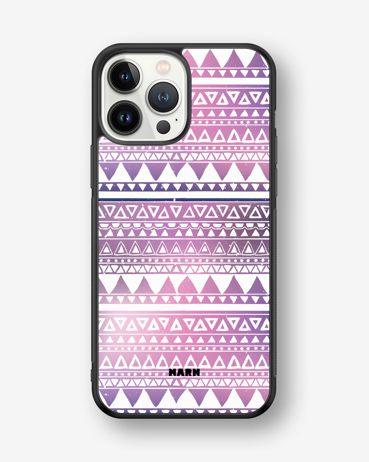 iPhone 13 Pro Max Hard Case – Purple Aztec - View 1