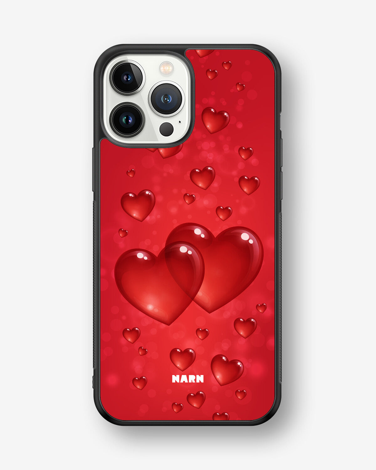 iPhone 13 Pro Max Hard Case – Red Romance - View 1