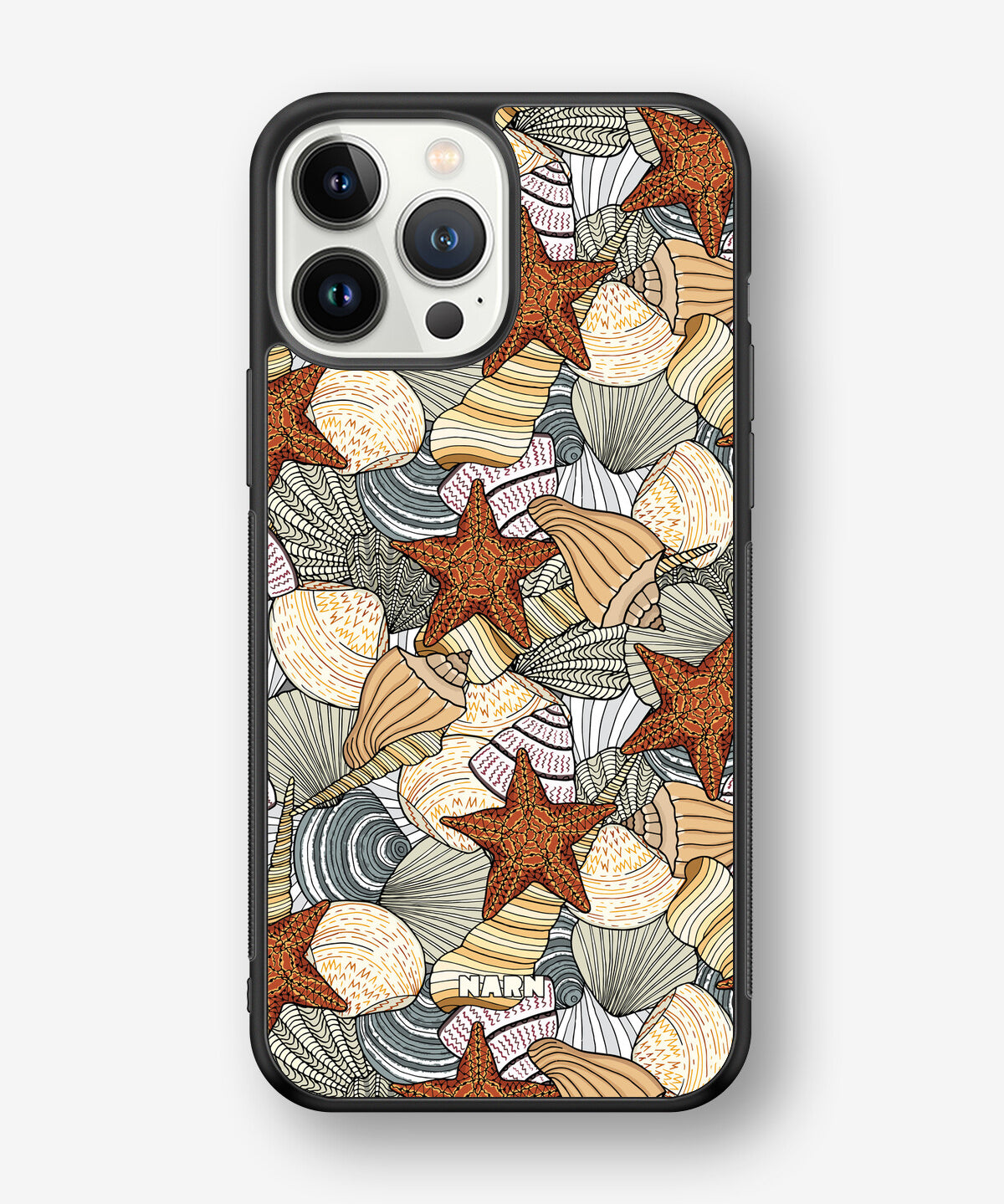 iPhone 13 Pro Max Hard Case – Sea Shells - View 1