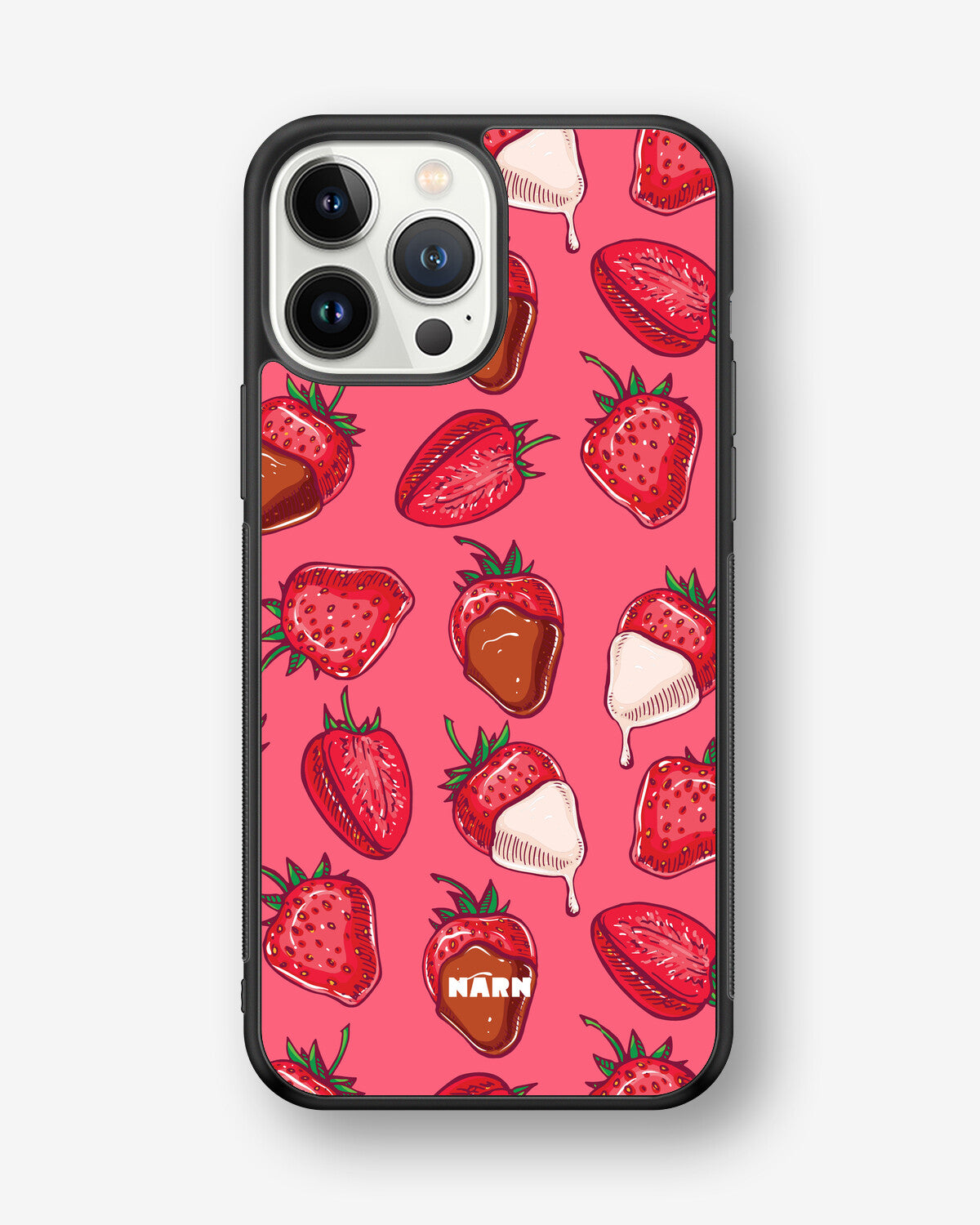 iPhone 13 Pro Max Hard Case – Strawberry Chocolate - View 1
