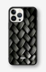 iPhone 13 Pro Max Hard Case – Tires Wall - View 1