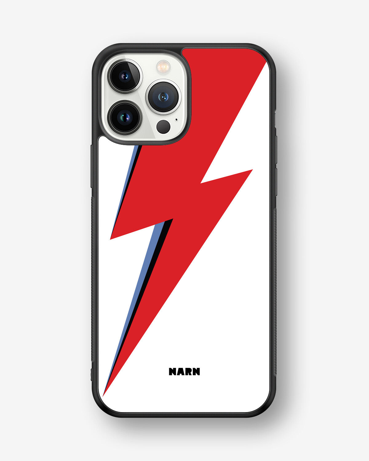 iPhone 13 Pro Max Hard Case – White Bowie  - View 1