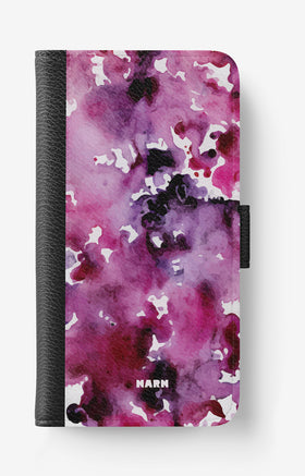 iPhone 13 Pro Max Wallet Case - Floral Splash - View 1