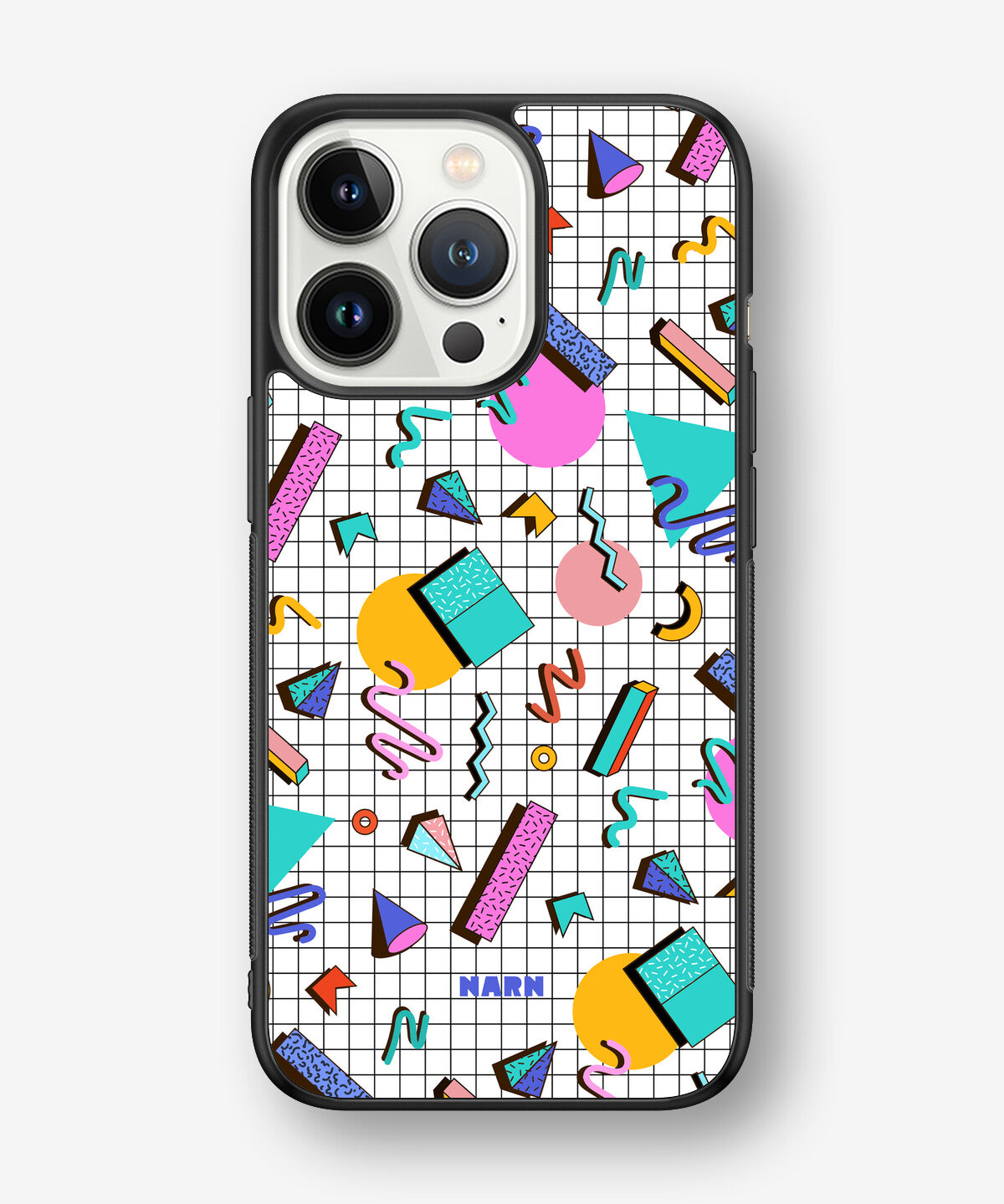 iPhone 13 Pro Hard Case – 80s Memphis - View 1