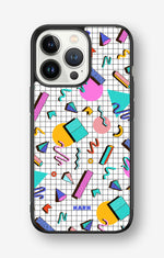 iPhone 13 Pro Hard Case – 80s Memphis - View 1