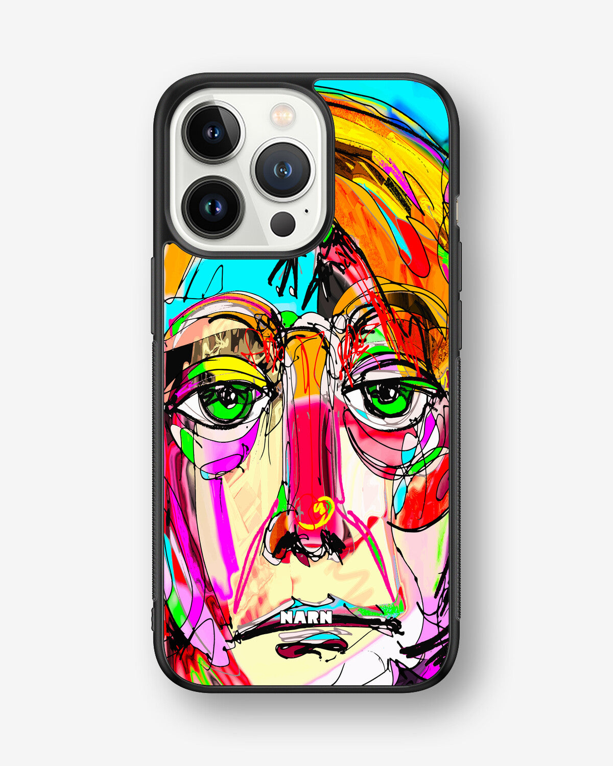 iPhone 13 Pro Hard Case – Abstract Portrait - View 1