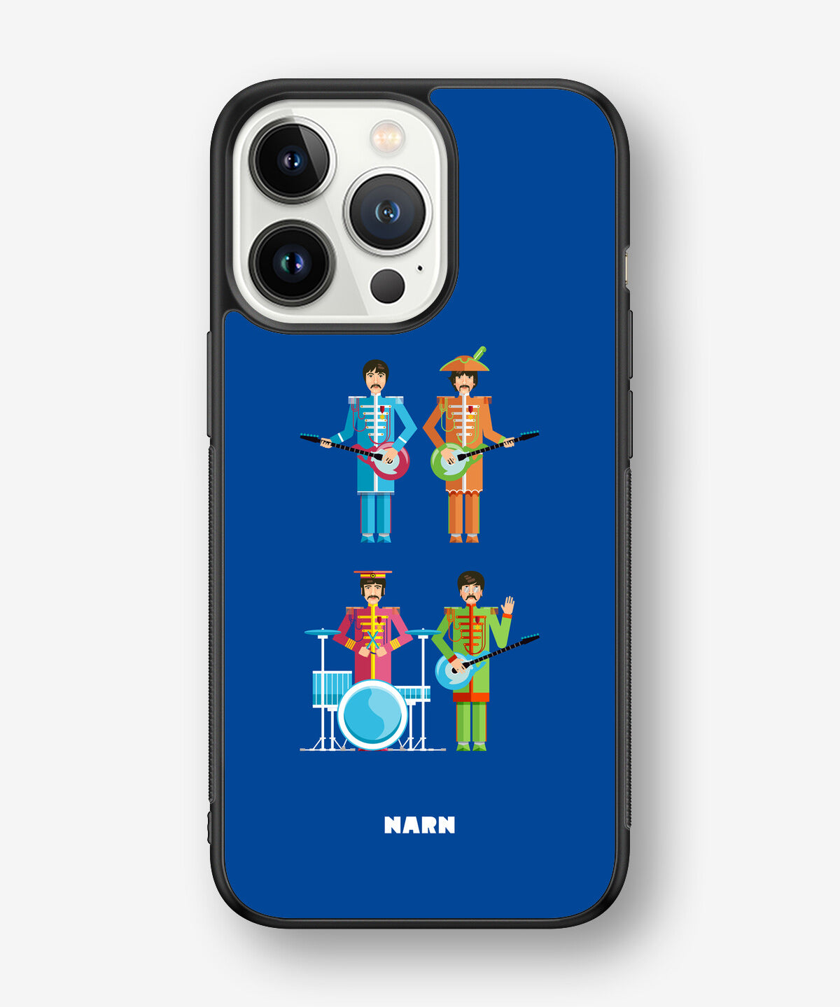 iPhone 13 Pro Hard Case – Beatles Blue - View 1