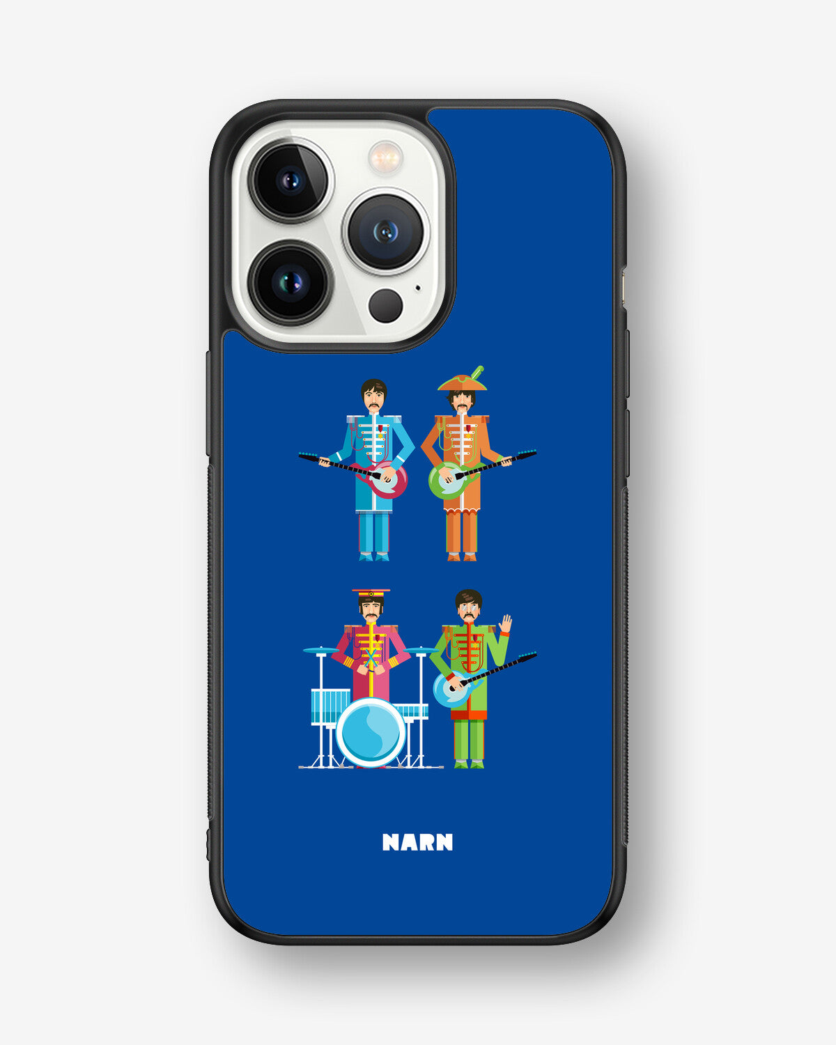 iPhone 13 Pro Hard Case – Beatles Blue - View 1