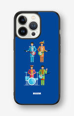 iPhone 13 Pro Hard Case – Beatles Blue - View 1