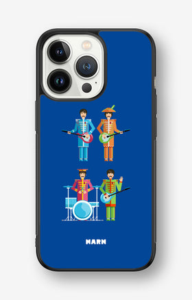 iPhone 13 Pro Hard Case – Beatles Blue - View 1