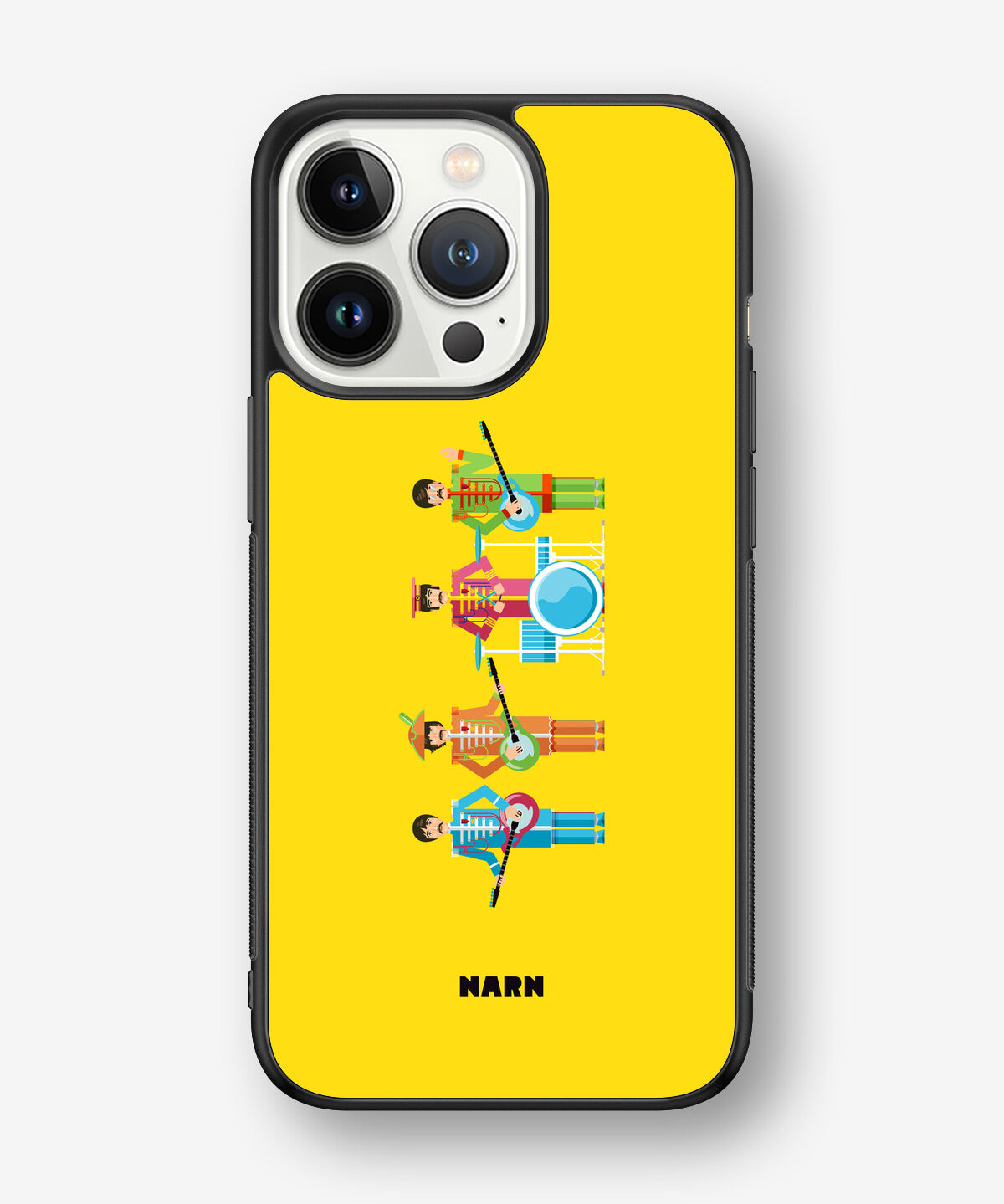 iPhone 13 Pro Hard Case – Beatles Yellow - View 1