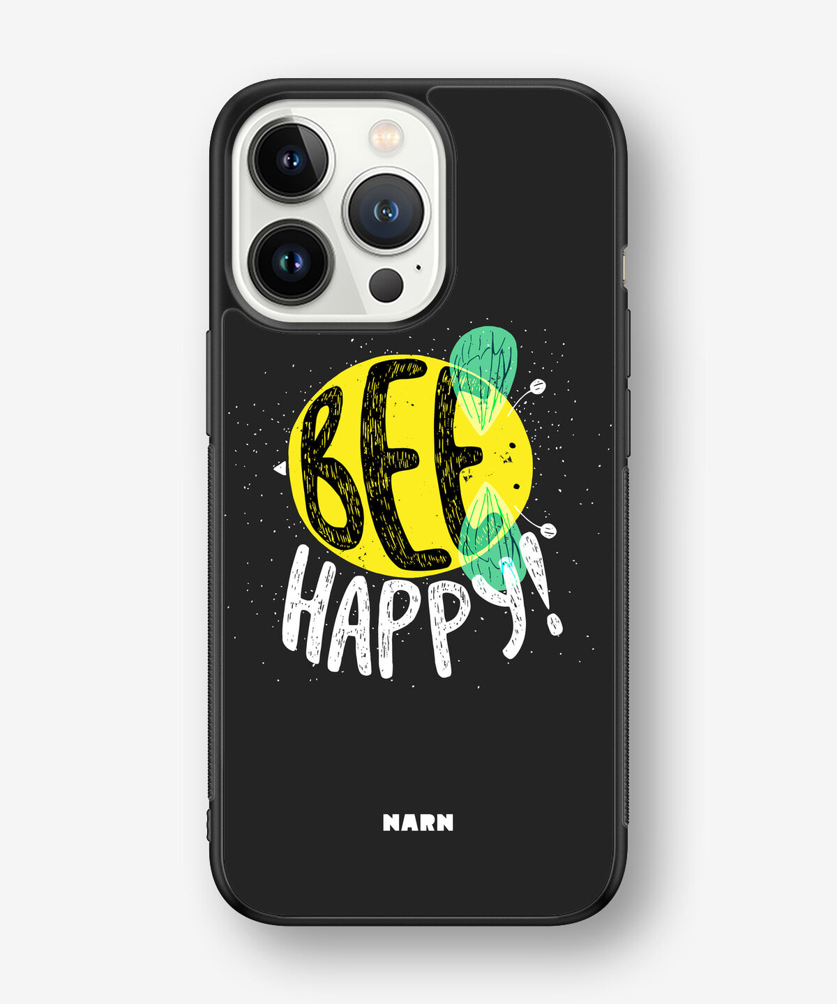 iPhone 13 Pro Hard Case – BEE Happy - View 1