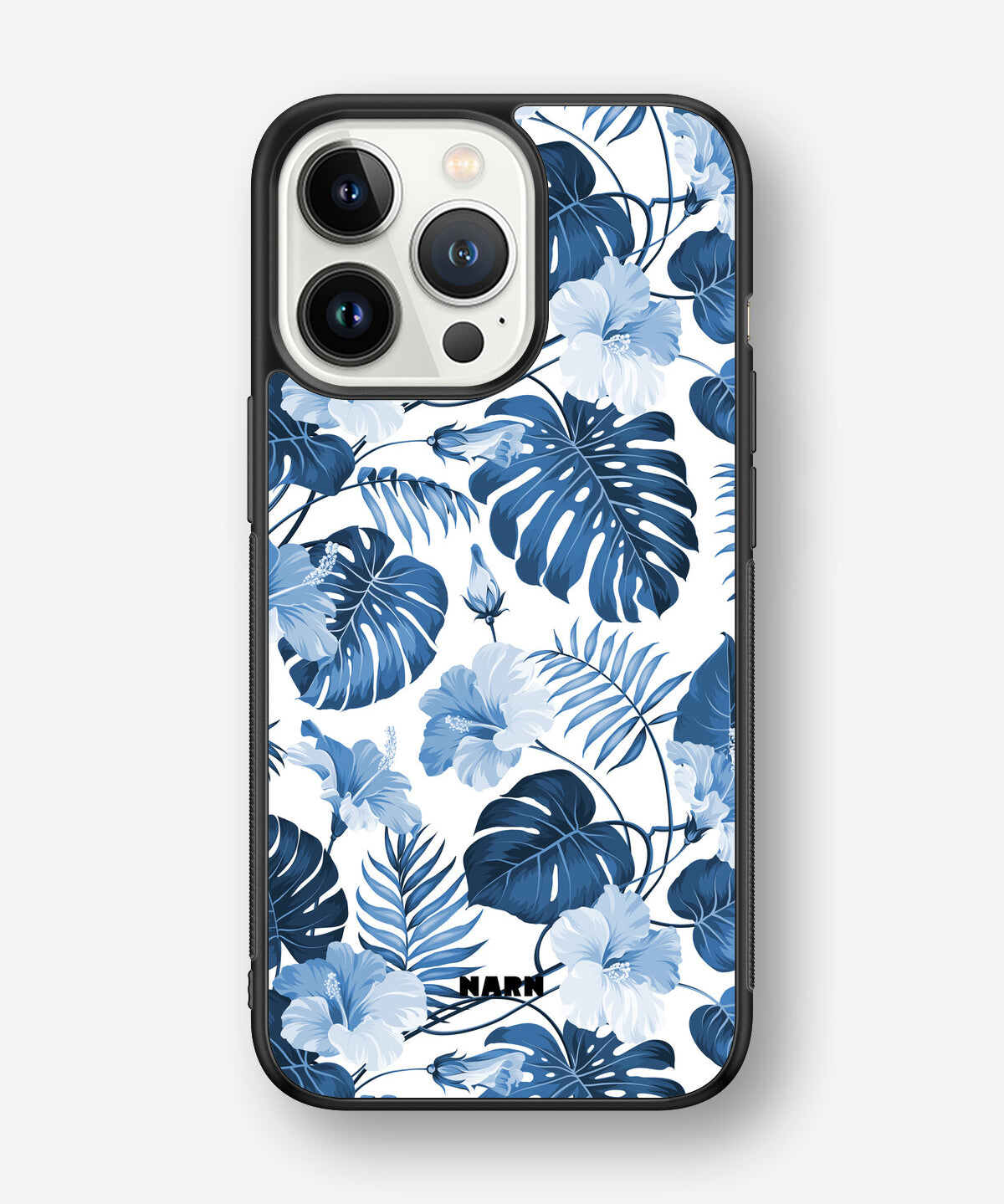 iPhone 13 Pro Hard Case – Blue Tropics - View 1