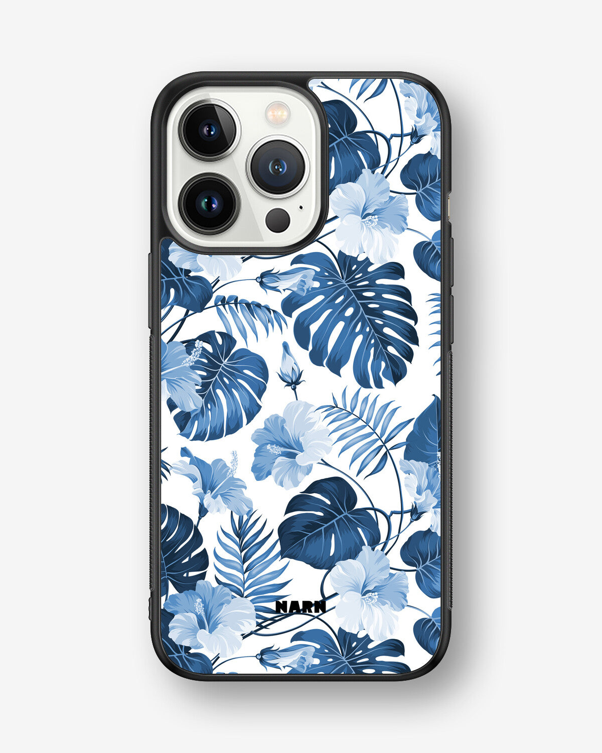 iPhone 13 Pro Hard Case – Blue Tropics - View 1