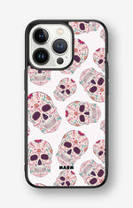 iPhone 13 Pro Hard Case – Calavera Skulls - View 1