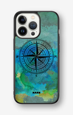 iPhone 13 Pro Hard Case – Compass - View 1