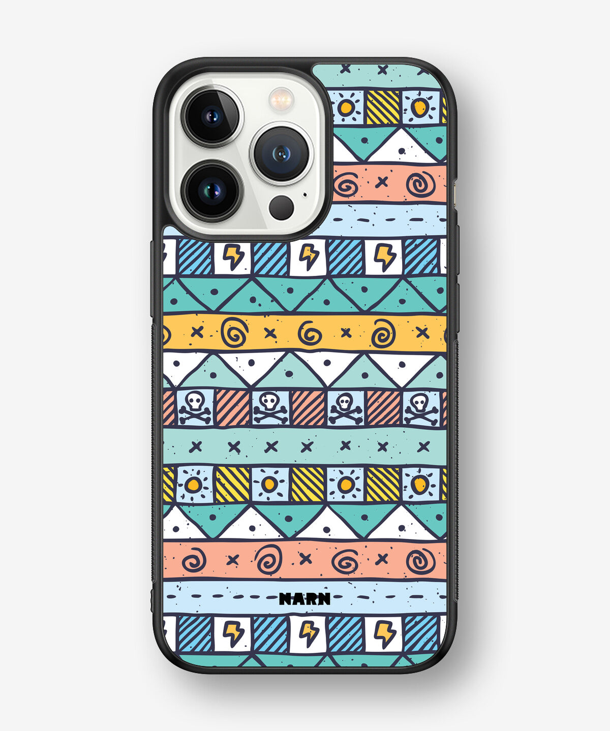 iPhone 13 Pro Hard Case – Cute Pattern - View 1