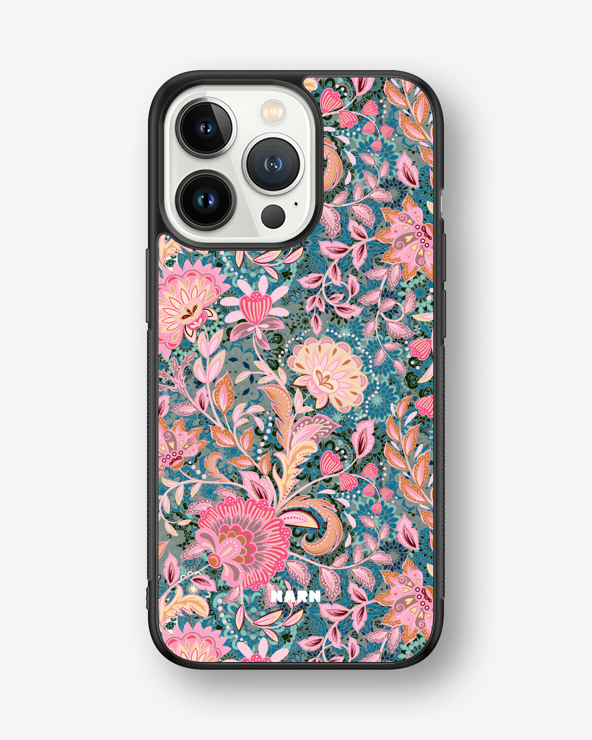 iPhone 13 Pro Hard Case – Fantasy Flowers - View 1