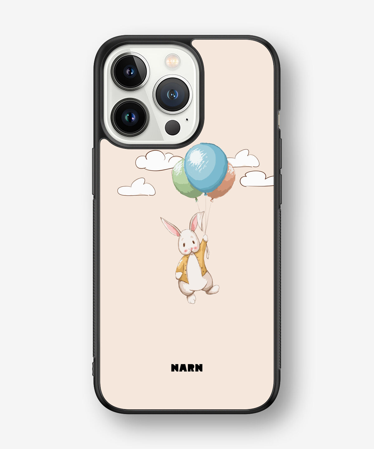 iPhone 13 Pro Hard Case – Flying Rabbit - View 1