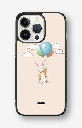 iPhone 13 Pro Hard Case – Flying Rabbit - View 1