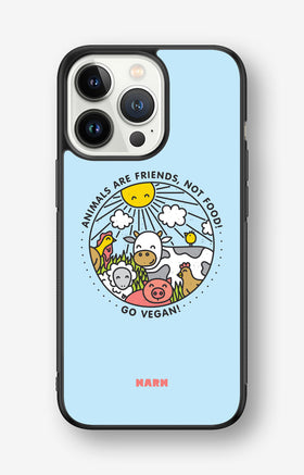 iPhone 13 Pro Hard Case – Friends, Not Food - View 1