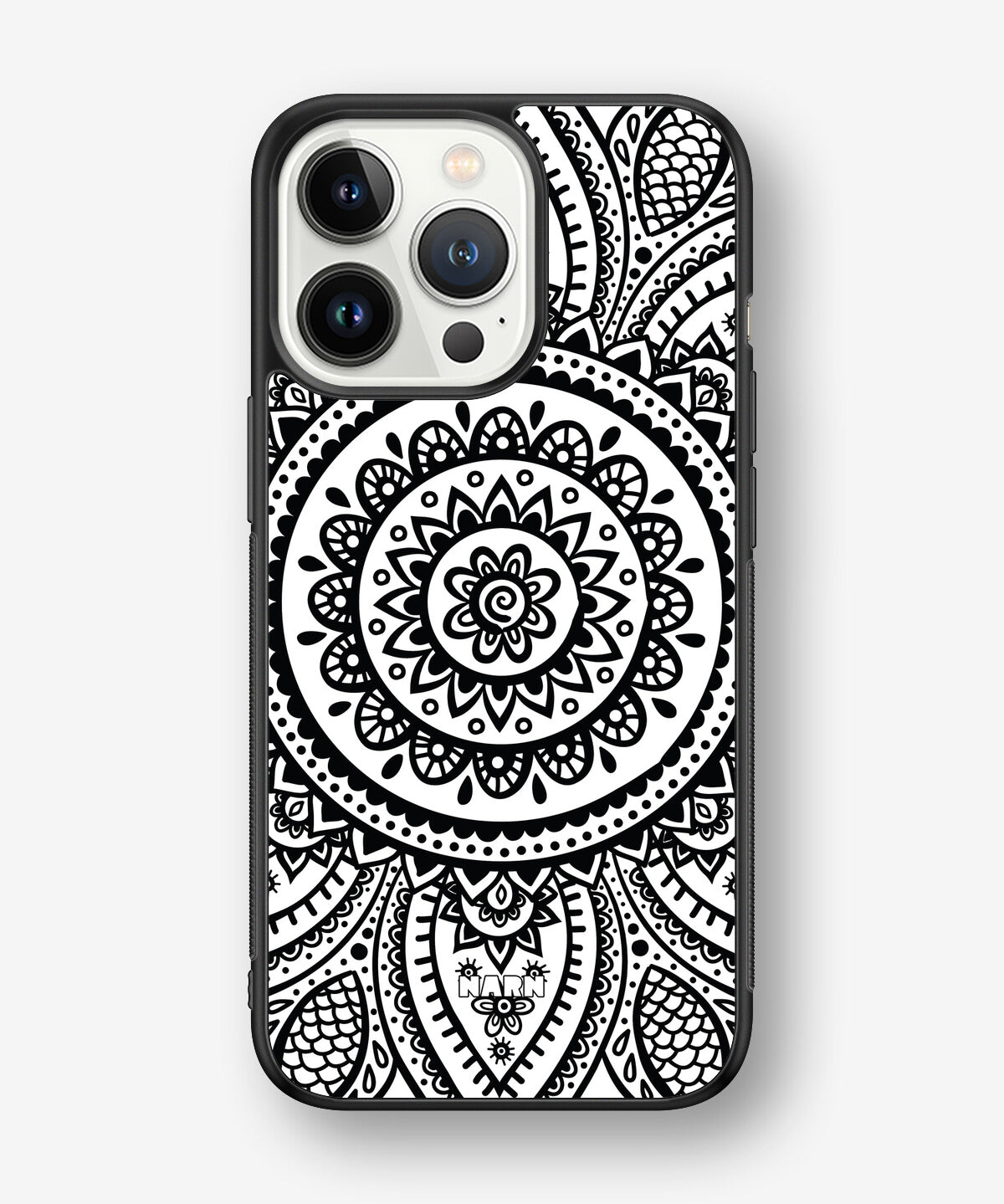 iPhone 13 Pro Hard Case – Henna Mandala - View 1