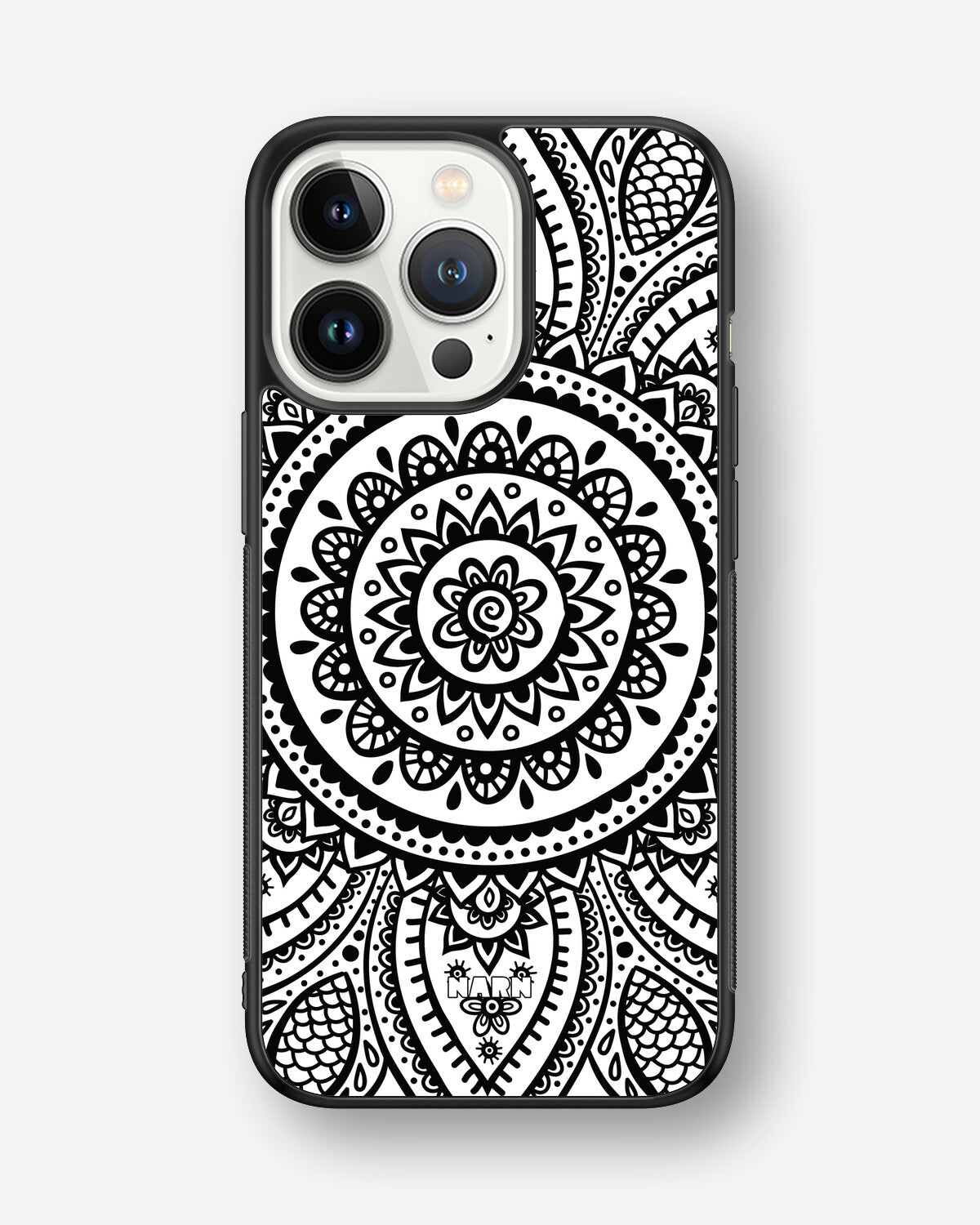 iPhone 13 Pro Hard Case – Henna Mandala - View 1