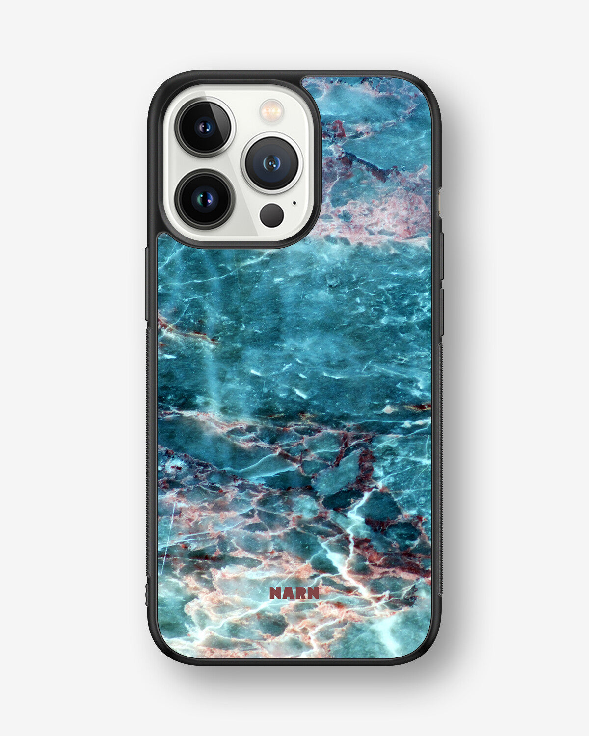 iPhone 13 Pro Hard Case – Icy Marble - View 1