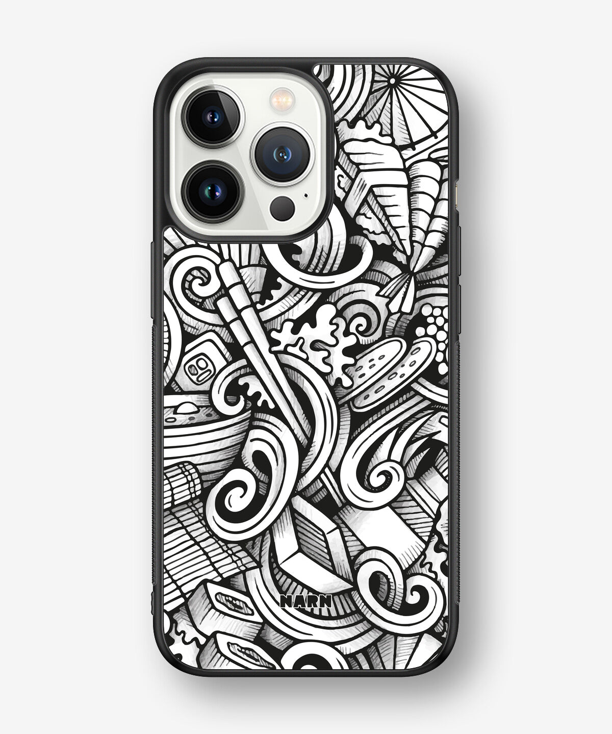 iPhone 13 Pro Hard Case – Japanese Pattern - View 1