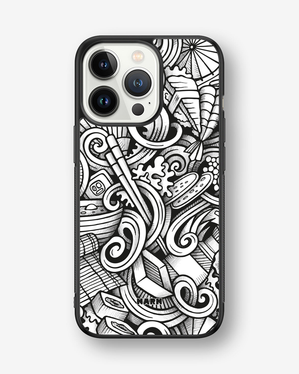 iPhone 13 Pro Hard Case – Japanese Pattern - View 1