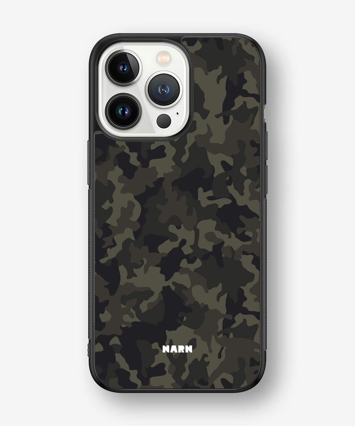 iPhone 13 Pro Hard Case – Jungle Green Camo - View 1