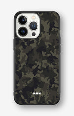iPhone 13 Pro Hard Case – Jungle Green Camo - View 1