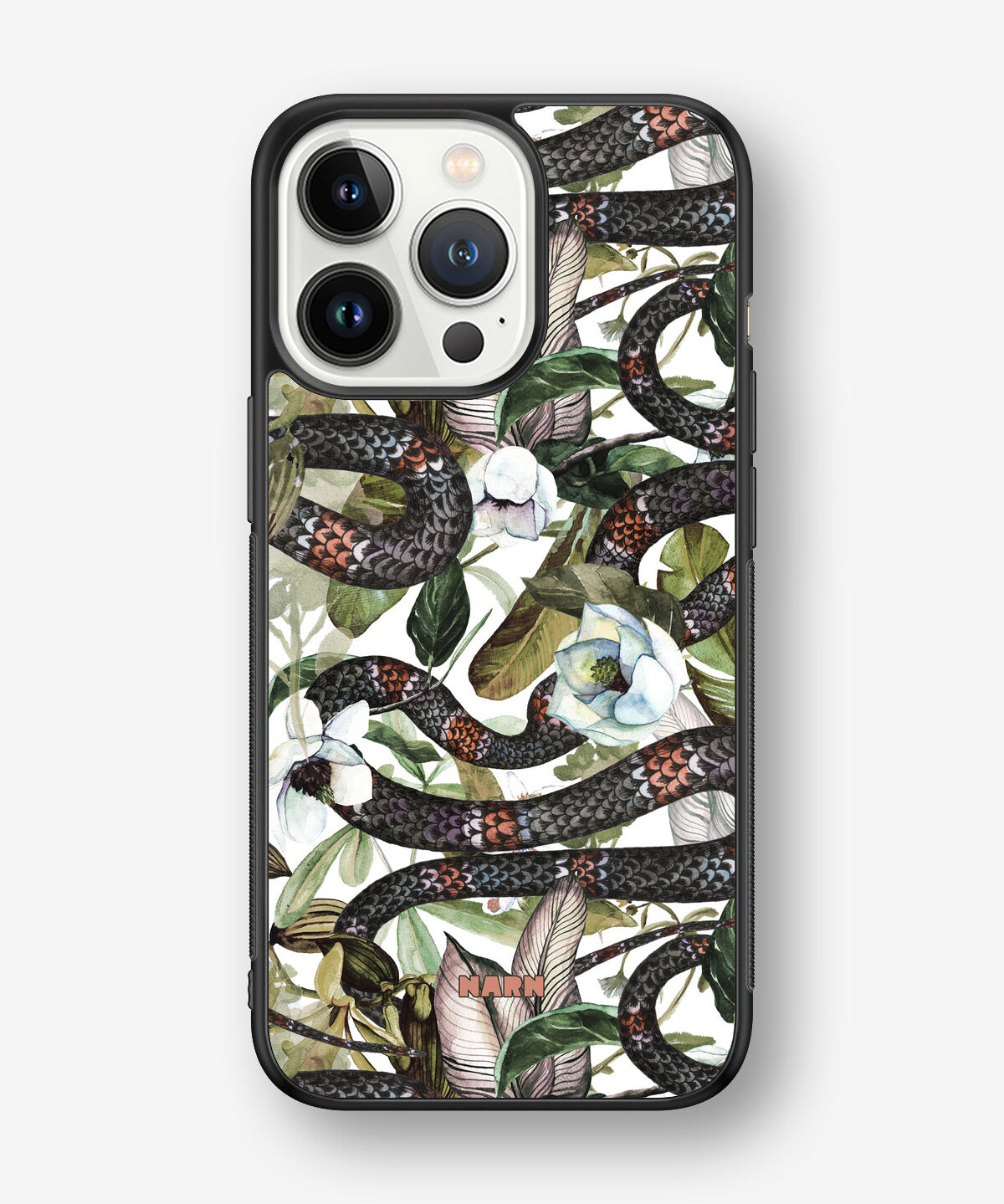 iPhone 13 Pro Hard Case – Jungle Snake - View 1
