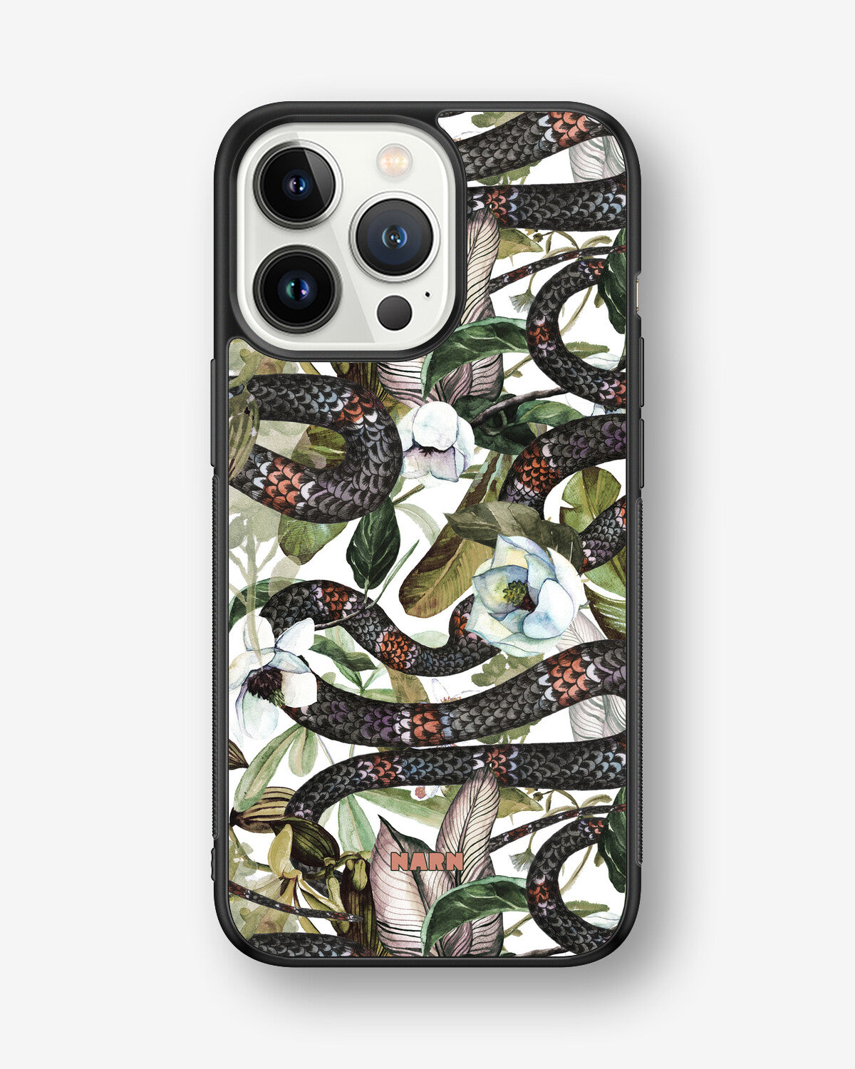 iPhone 13 Pro Hard Case – Jungle Snake - View 1
