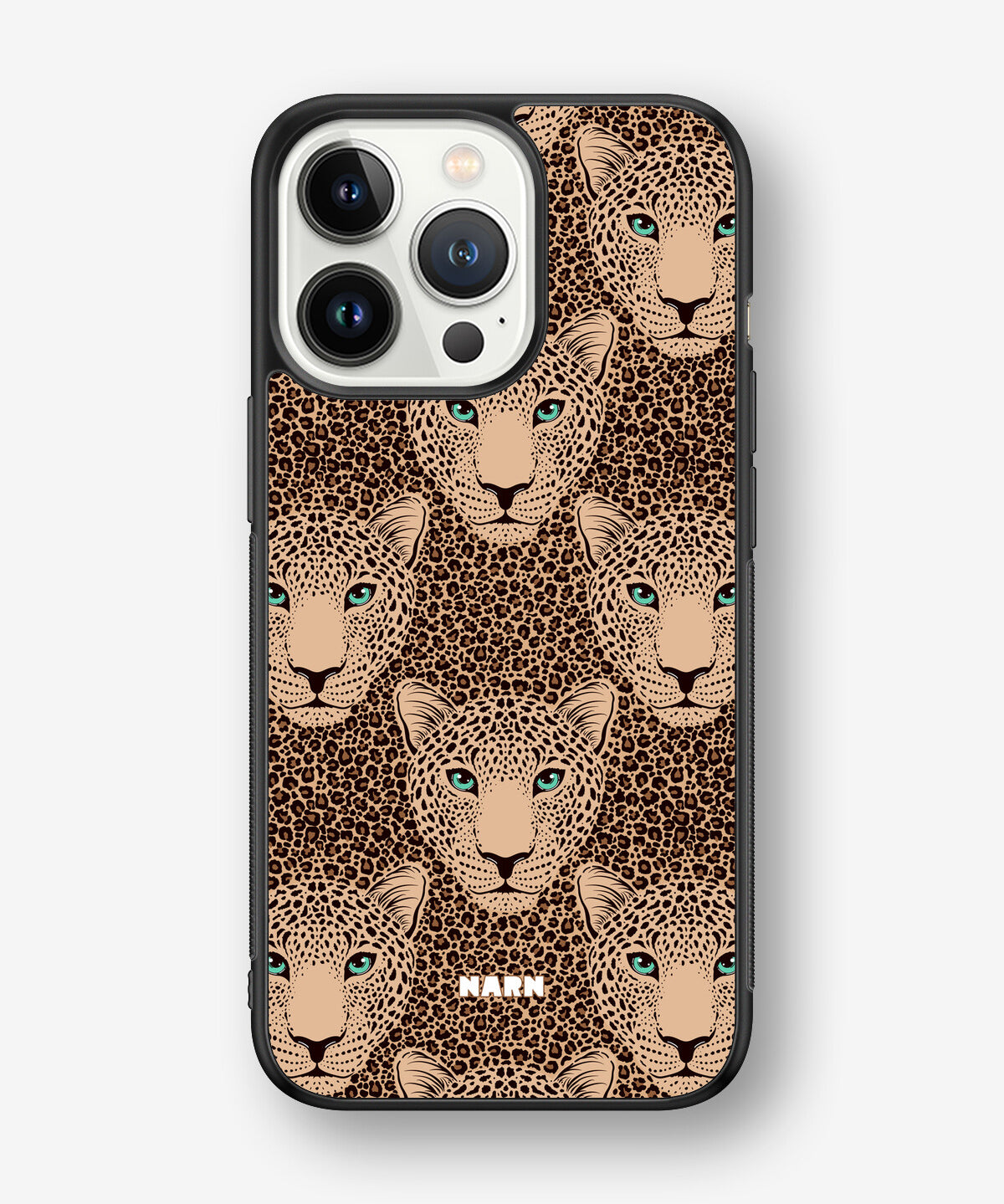 iPhone 13 Pro Hard Case – Leopard Gaze - View 1