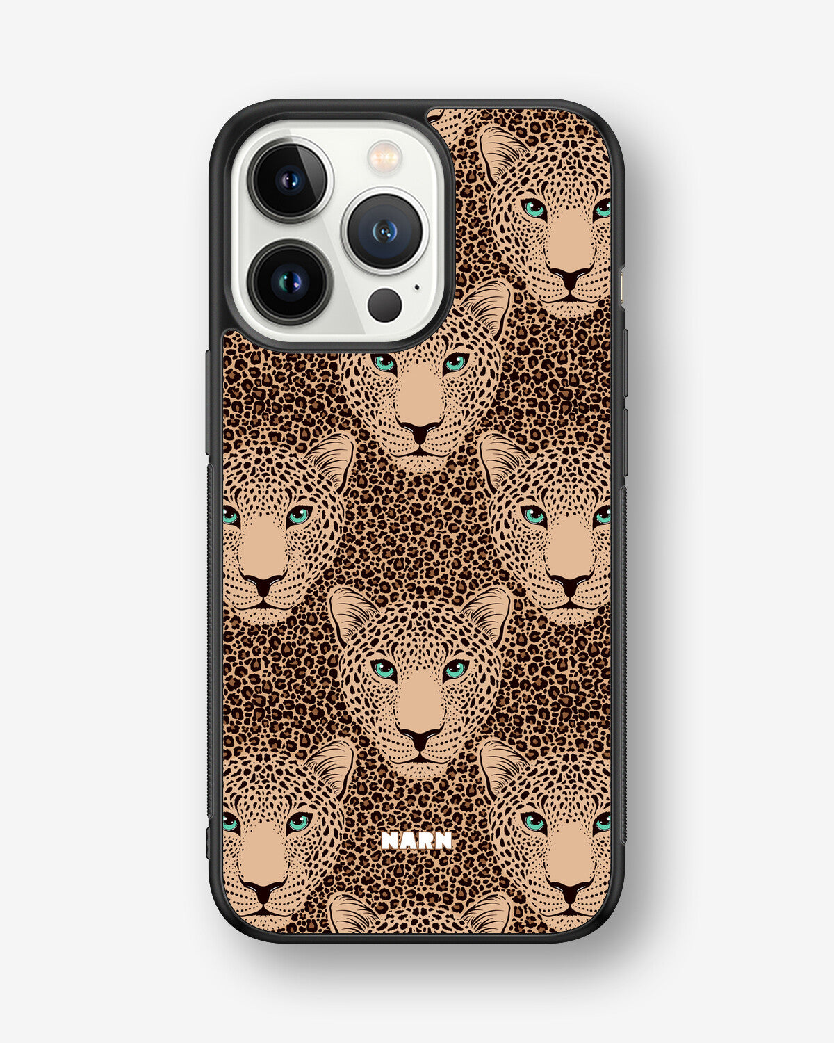 iPhone 13 Pro Hard Case – Leopard Gaze - View 1
