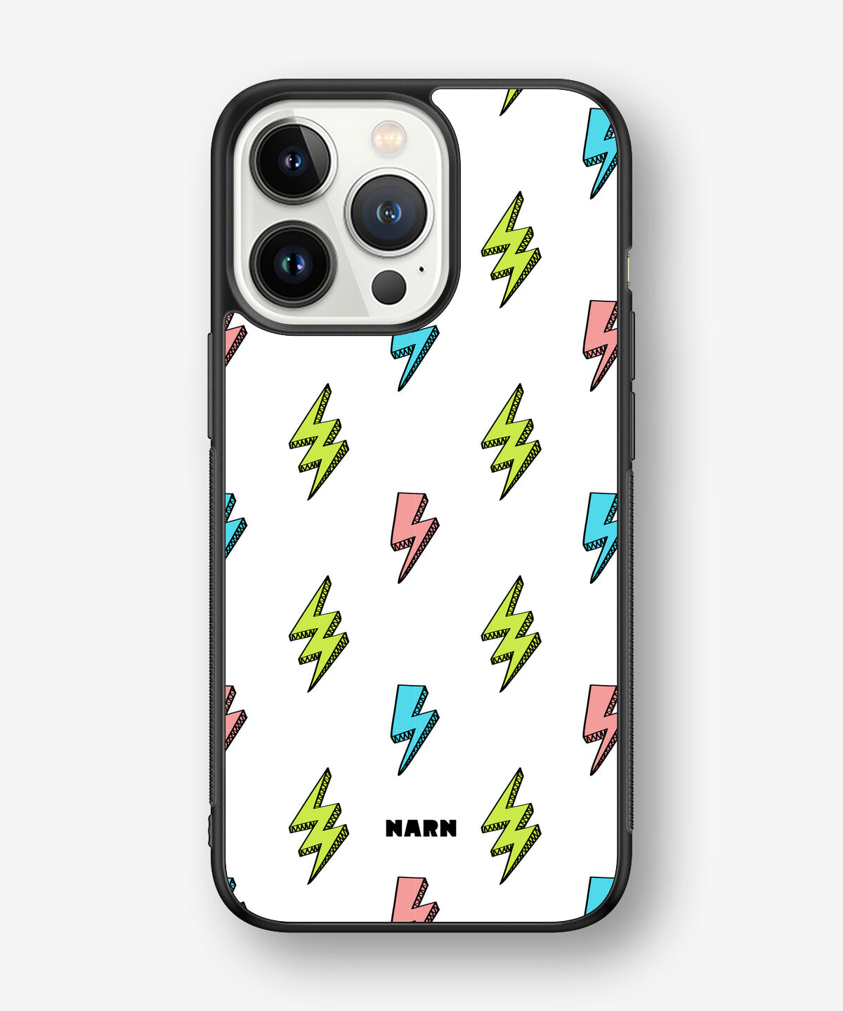 iPhone 13 Pro Hard Case – Lightning Bolts - View 1