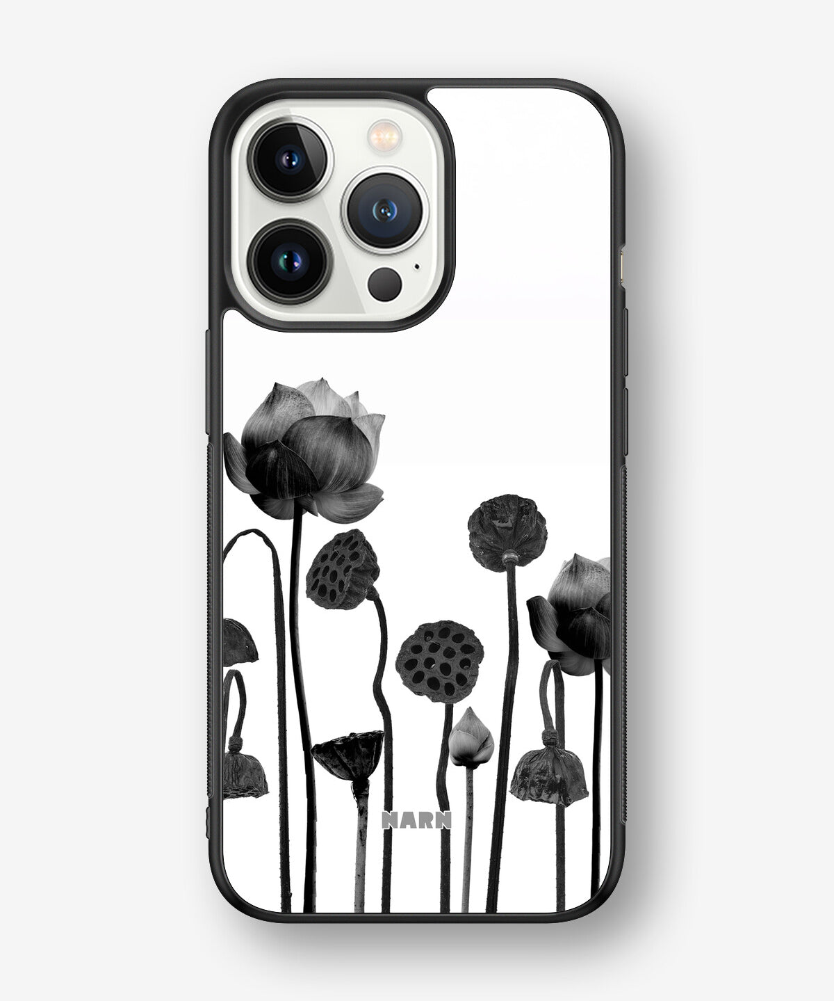 iPhone 13 Pro Hard Case – Lotus Blooms - View 1