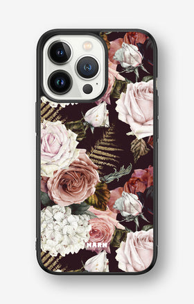 iPhone 13 Pro Hard Case – Midnight Roses - View 1