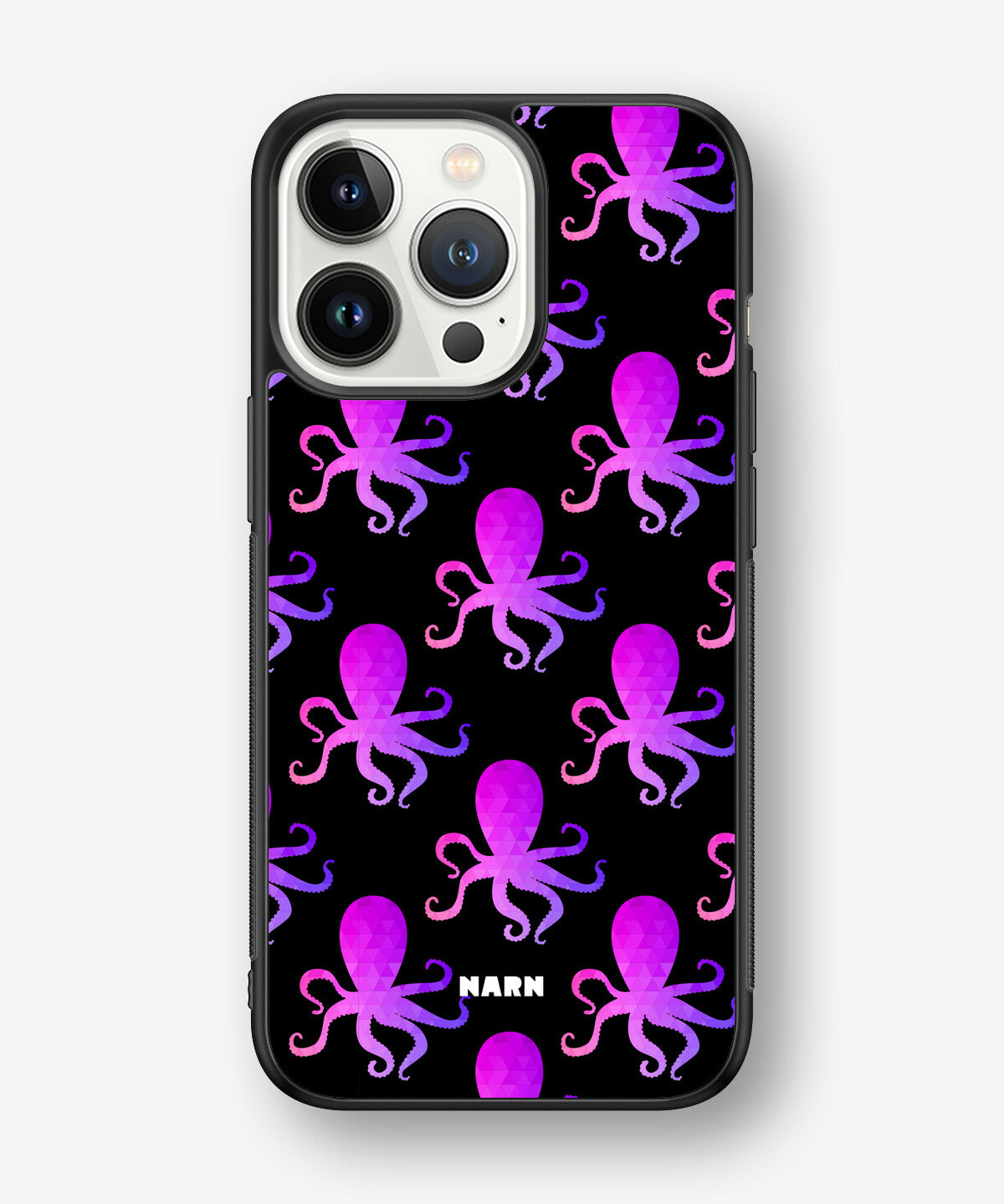 iPhone 13 Pro Hard Case – Octopus Pattern - View 1