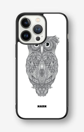 iPhone 13 Pro Hard Case – Owl - View 1