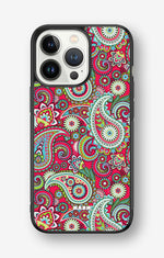 iPhone 13 Pro Hard Case – Paisley Paradise - View 1