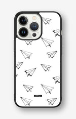 iPhone 13 Pro Hard Case – Paper Planes - View 1
