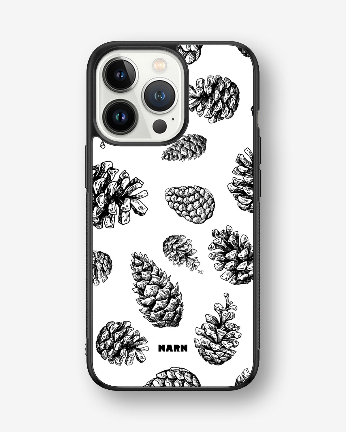iPhone 13 Pro Hard Case – Pine Cones - View 1