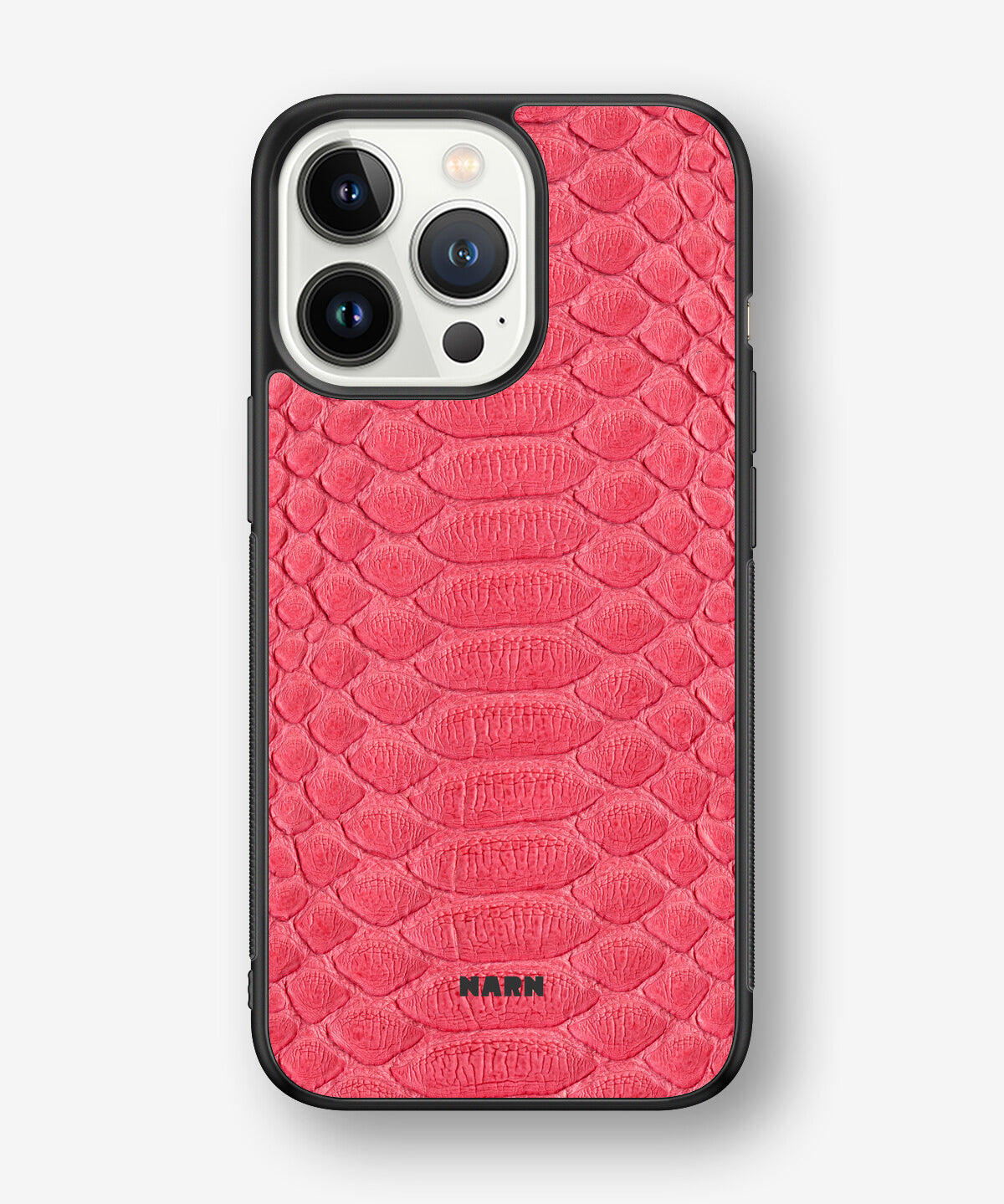 iPhone 13 Pro Hard Case – Pink Snake - View 1