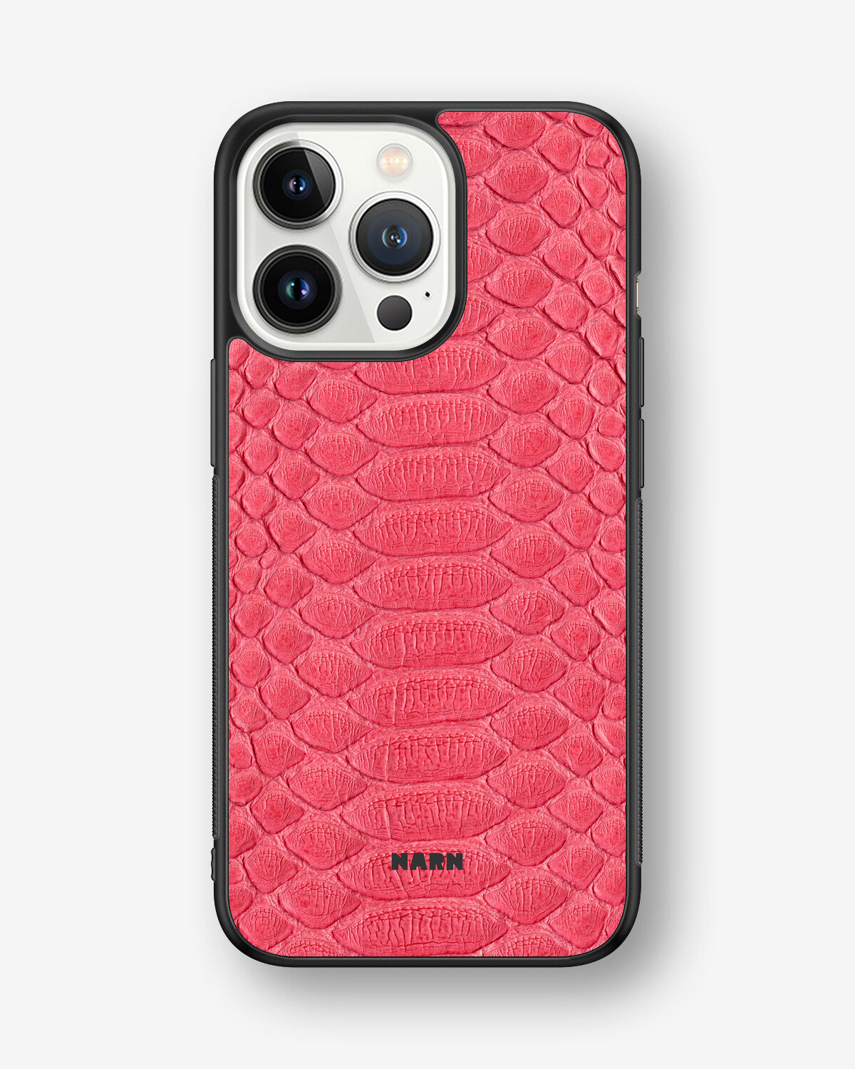 iPhone 13 Pro Hard Case – Pink Snake - View 1